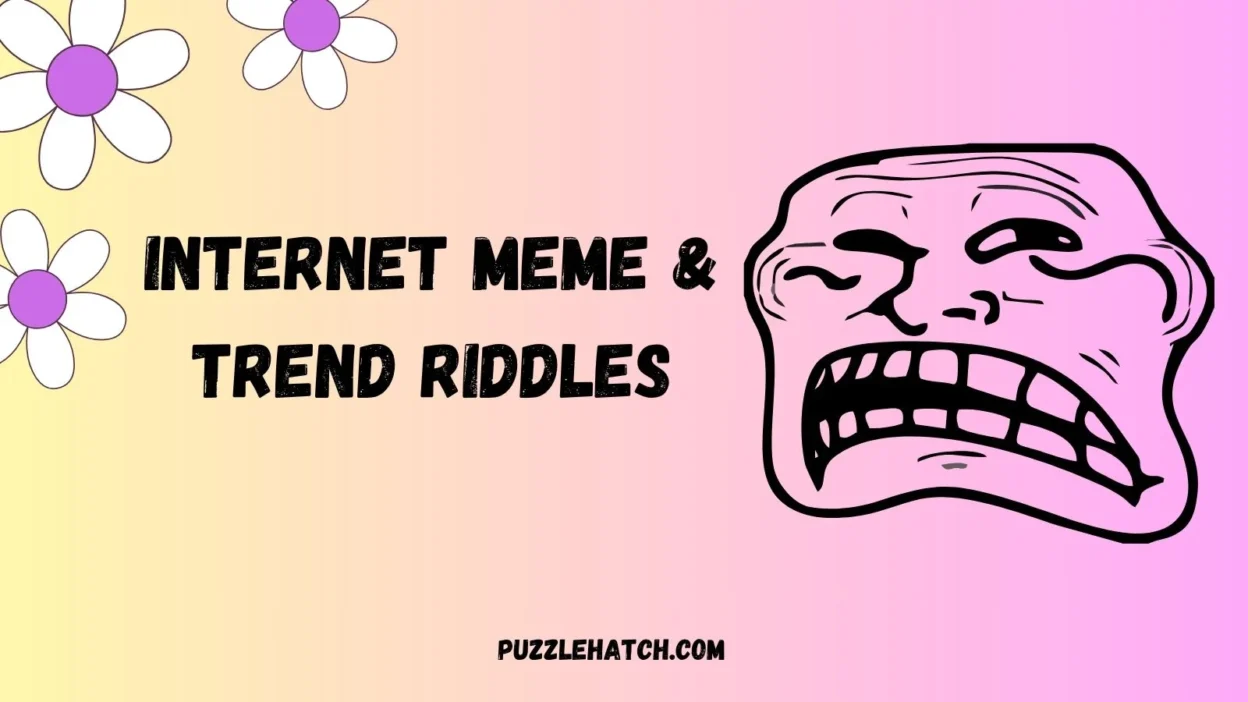 Internet Meme & Trend Riddles