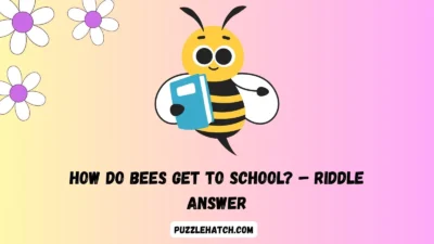 How do bees get to school? – Riddle Answer