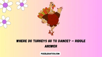 Where do turkeys go to dance? – Riddle Answer